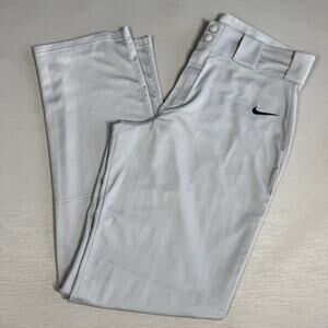 Nike Core Baseball Pants Gray Mens Size Large AA9796 012 33.5” Inseam